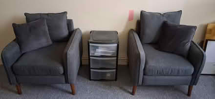 Photo of free Two stylish matching chairs (Lower Farm WS3) #1