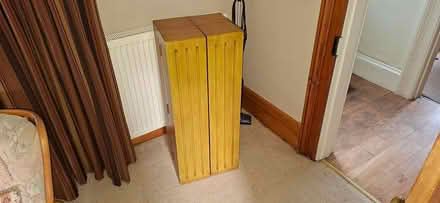 Photo of free CD/DVD hinged wooden cabinet (Staunton Road, Coleford) #3