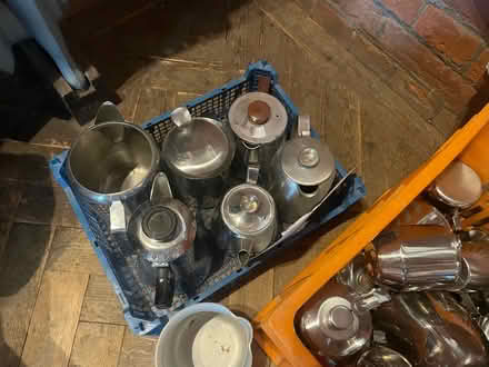Photo of free Stainless steel teapots etc (North Ascot SL5) #2