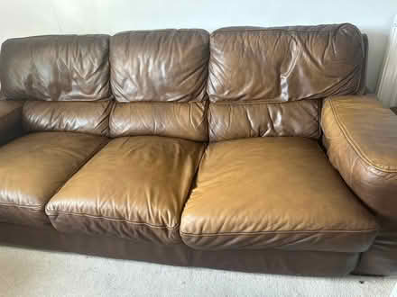 Photo of free Brown Sofa (Billericay CM11) #1