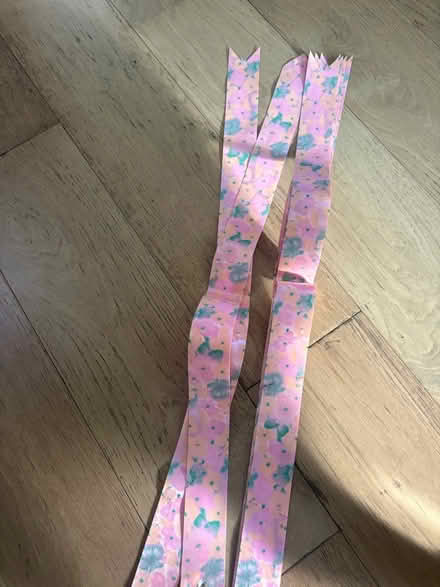 Photo of free Floral ribbon (12 strips) (94087) #1