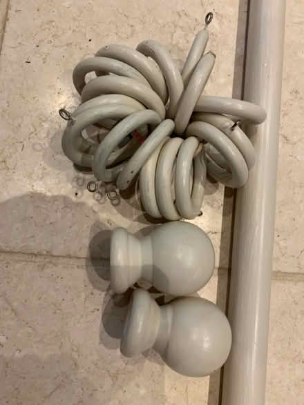 Photo of free Joa's white painted wooden pole (Blagdon BS40) #2