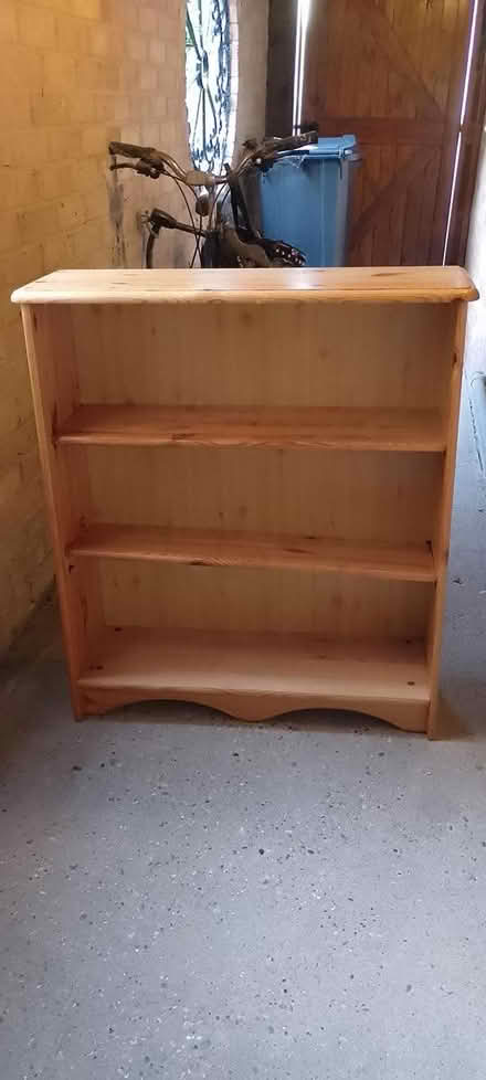 Photo of free Pine effect bookcase (Basildon) #1