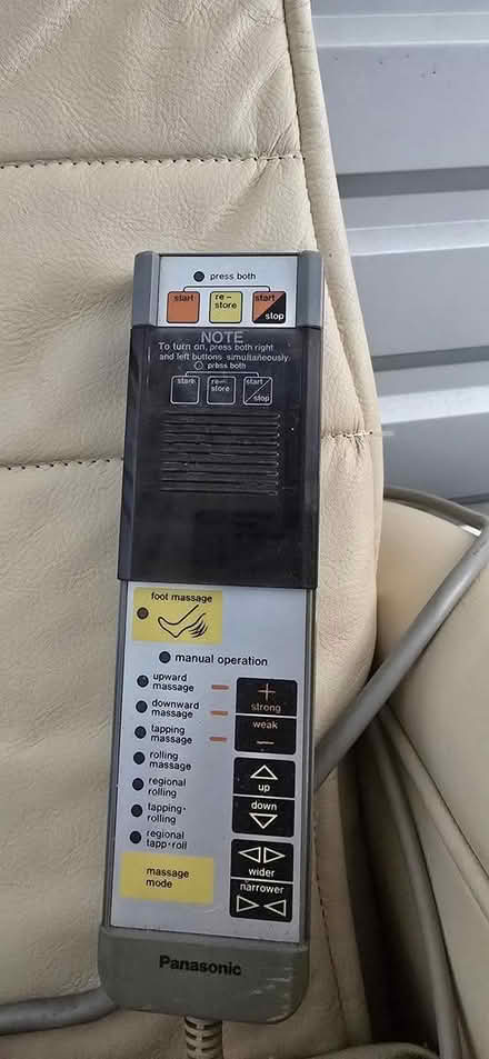 Photo of free Panasonic Leather Massage Chair (Custer) #3