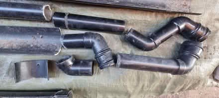Photo of free Assorted aluminium guttering and accessories (Botley OX2) #2