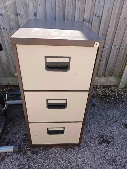 Photo of free Filing cabinet, 3 drawer (Halesworth) #1