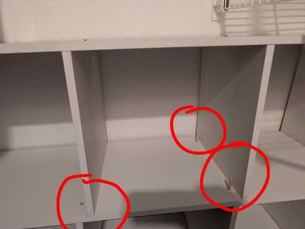 Photo of free 9-Compartment cube shelf (Castle hills) #2