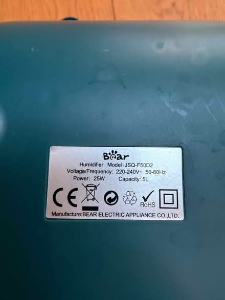 Photo of free Humidifier #2 (Winchester SO22) #3