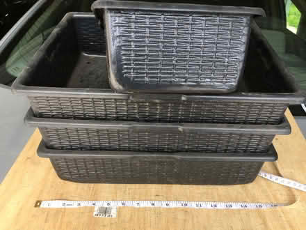 Photo of free Plastic Trays (Foster & California Ave) #1