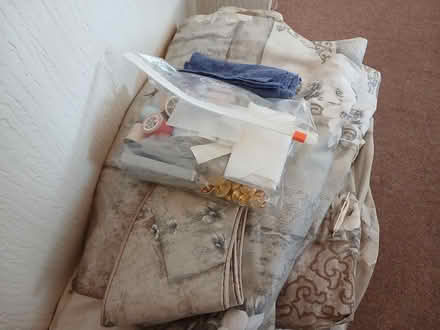 Photo of free Curtain material (Canford Heath Poole BH17) #2