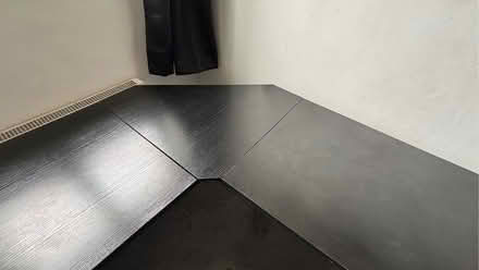 Photo of free Black corner desk-dismantled (Morecambe LA4) #2