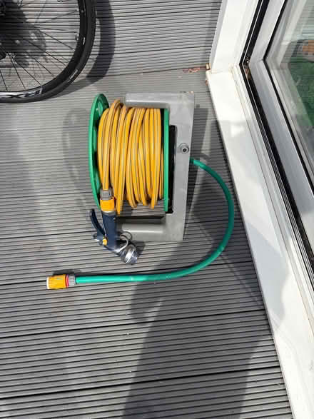 Photo of free 25m hose pipe reel + spray gun (Clapham Common south side SW4) #1