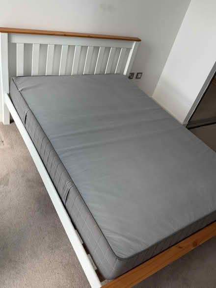 Photo of free bed frame and mattress - double (Aldgate East - E1) #1