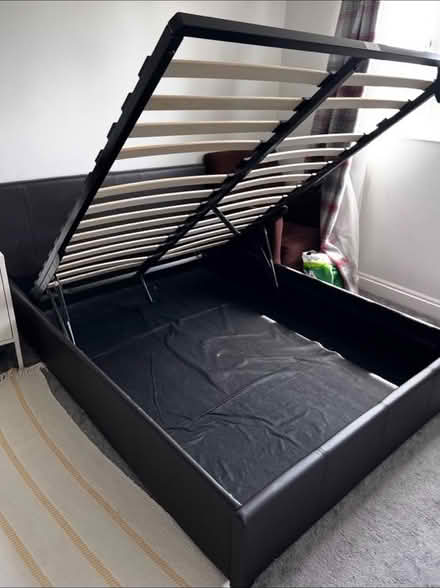 Photo of free Double ottoman bed frame (Clayhall Ilford iG5) #1