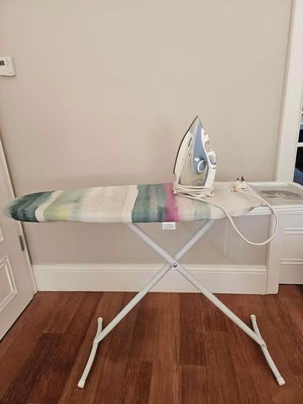 Photo of free Iron and ironing board (Blackrock) #1