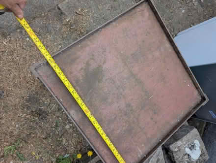 Photo of free Metal table (chesterfield S41) #3