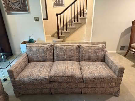 Photo of free 2 living room sofas (Teaneck, NJ) #1