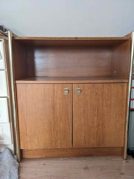 Photo of free Wooden Cabinet (Halved)/Storage Space (Fairmilehead EH10) #1