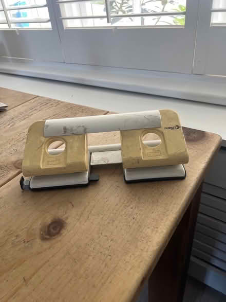 Photo of free 4-hole paper punch (Loughton IG10) #1
