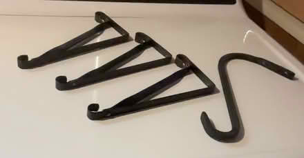 Photo of free metal shelf brackets (Western Dearborn) #1