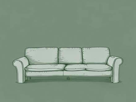 Photo of Leather 3 and 4 seater sofa (Levenshulme M19) #1