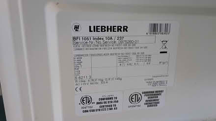 Photo of free Liebherr refrigerator (vashon) #2