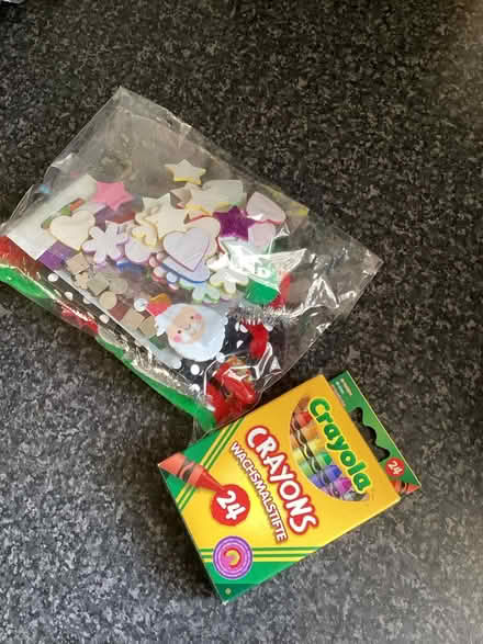 Photo of free Craft items and new crayons (Bedfont TW14) #1