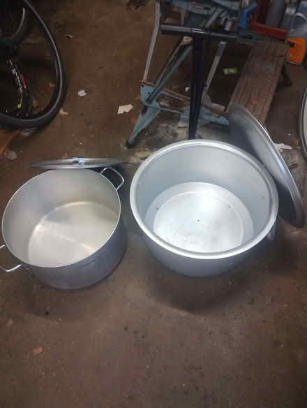 Photo of free 3 Big Cooking Pots (Frizinghall BD9) #1
