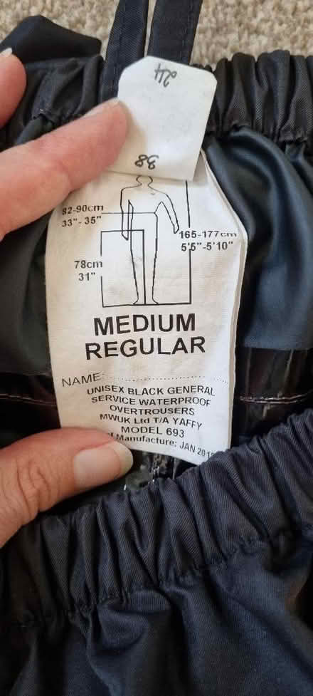Photo of free 2 x Unisex Waterproof Overtrousers (Penrith CA11) #3