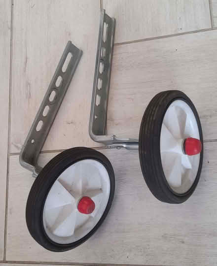 Photo of free Stabiliser wheels for a child's bike (1 pair) (Loughborough LE11) #1