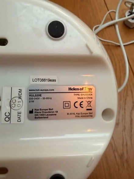 Photo of free Humidifier (Winchester SO22) #4