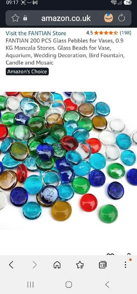 Photo of Red glass beads (Southam CV47) #1