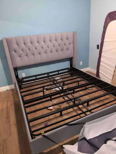 Photo of free Bed Frame (CA King) (Gardena & Normandie) #1