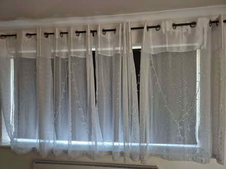 Photo of free Sheer curtains (Bexleyheath DA7) #1
