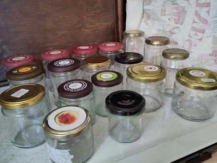Photo of free Glass jars with lids x 18 (Henleaze Ward BS9) #1