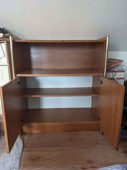 Photo of free Wooden Cabinet (Halved)/Storage Space (Fairmilehead EH10) #2