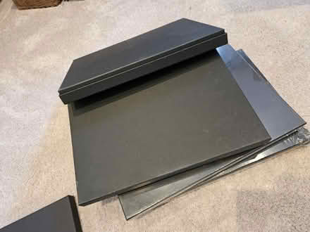 Photo of free Black presenrstion boxes (Sw18 4hg) #1