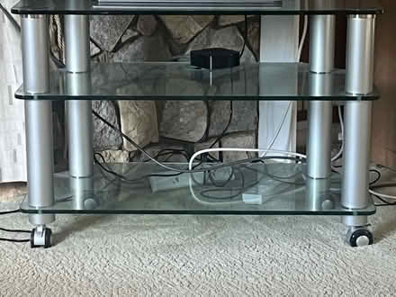 Photo of free Tv stand (only) (Foxton CB22) #1