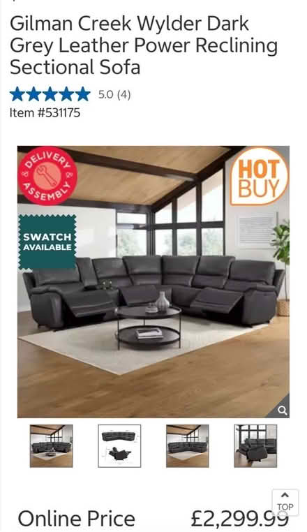 Photo of free Reclining Corner Sofa (West Wickham BR4) #1