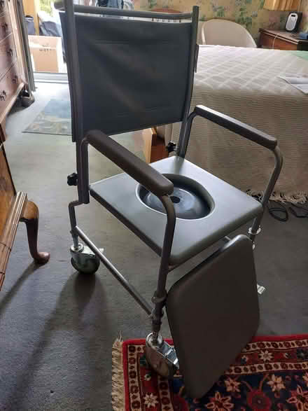 Photo of free Mobile commode with wheels (Notting Hill W11) #2
