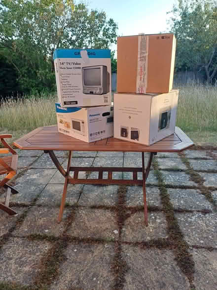 Photo of free 4 big packing boxes (Shortstown MK42) #2