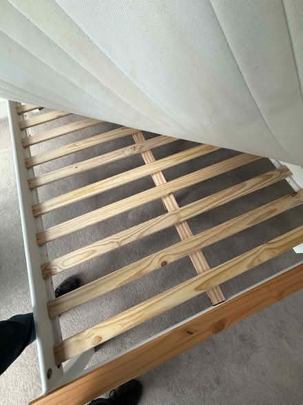 Photo of free bed frame and mattress - double (Aldgate East - E1) #2
