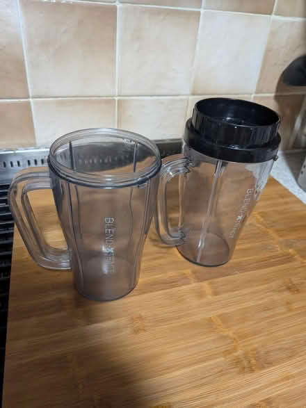 Photo of free Kenwood Blend X-tract cups & blade (Chester Road M15) #1