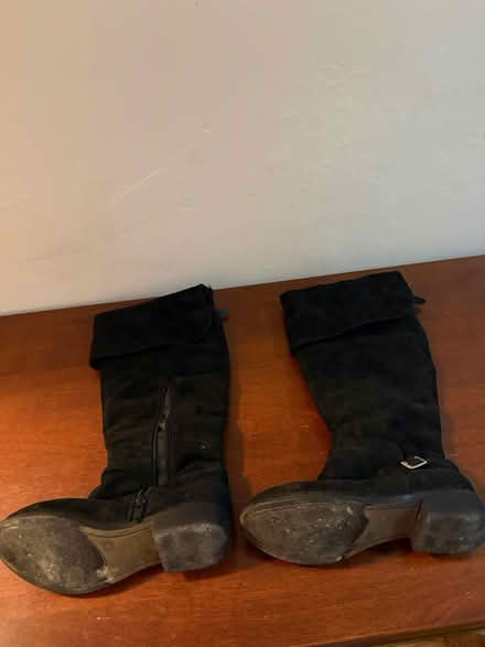 Photo of free Black, non leather boots (Northern Manhattan) #3