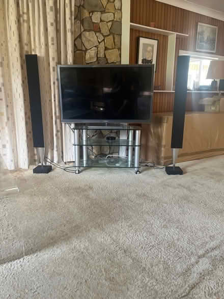 Photo of free Tv stand (only) (Foxton CB22) #2