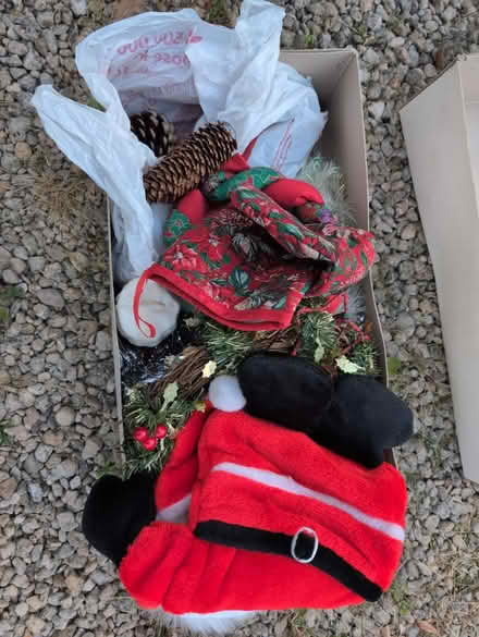 Photo of free Mixed bag of Christmas decs (Bromsgrove B60) #1