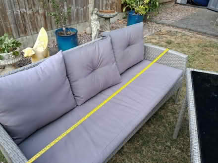 Photo of free Rattan sofa and table (Winsford..CW7) #2