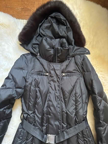 Photo of free ANDREW MARC Black Down Coat S (Rego Park) #3
