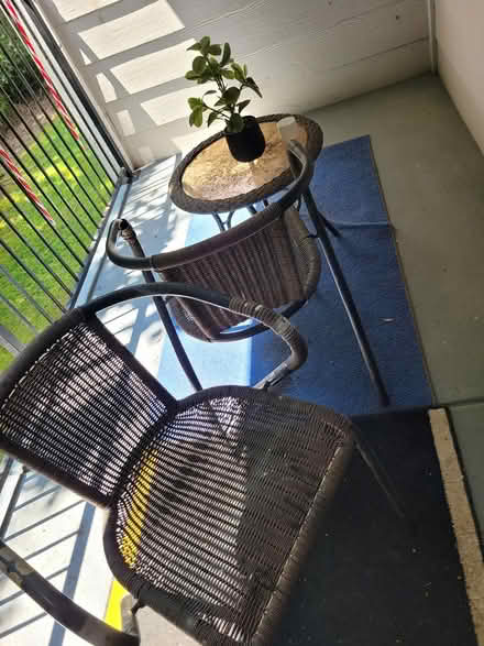 Photo of free 3 pc patio set (Duluth GA) #1
