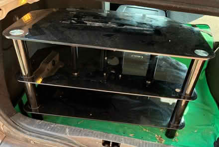 Photo of free Glass TV Table (Neville's Cross DH1) #1